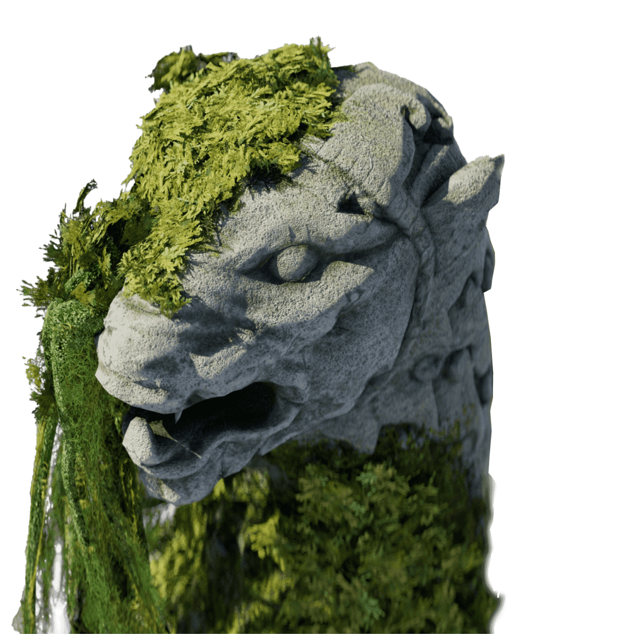 Lion sculpture